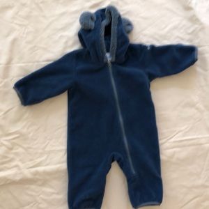 Columbia fleece bunting for babies 3-6M